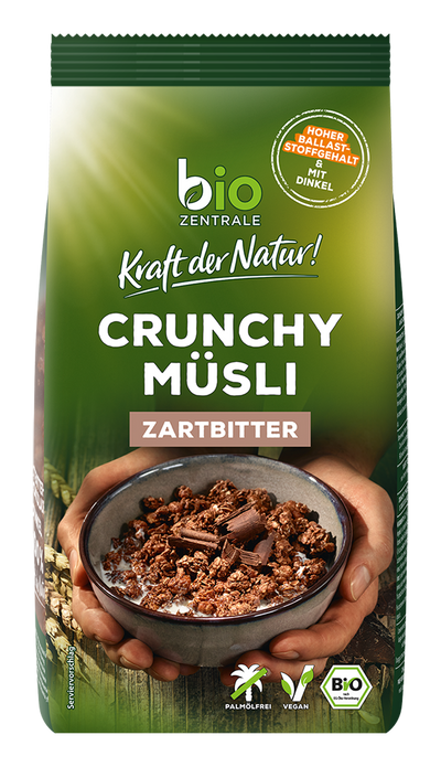 Crunchy Müsli Zartbitter