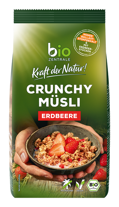 Crunchy Müsli Erdbeere