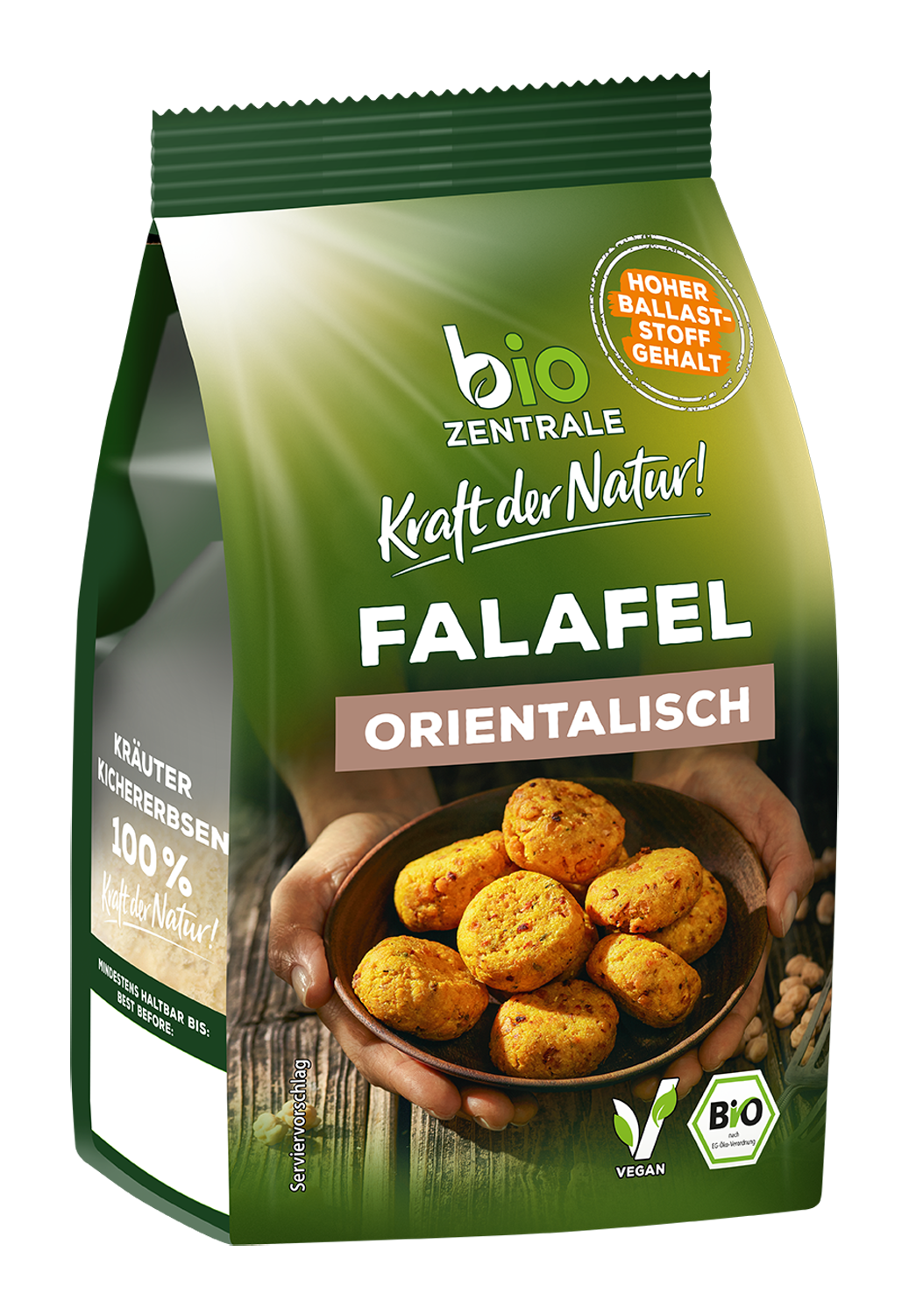 Falafel mit Kräutern – biozentrale