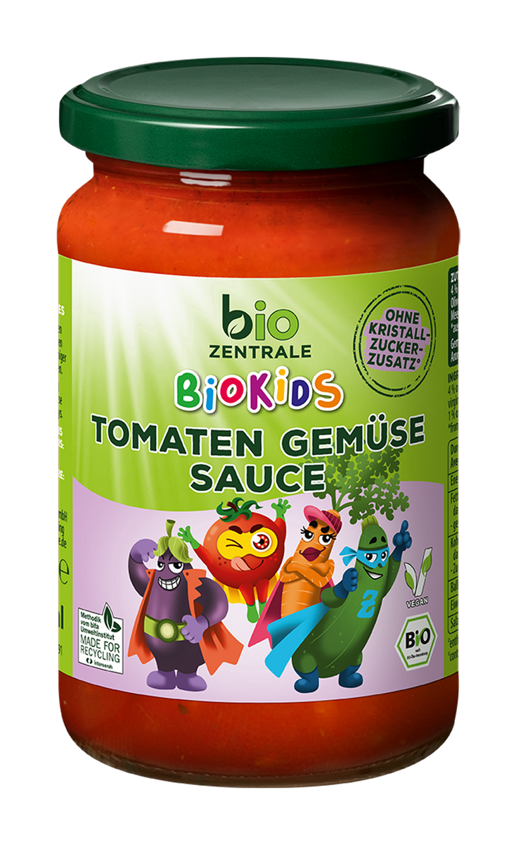 BioKids Tomaten Gemüsesauce