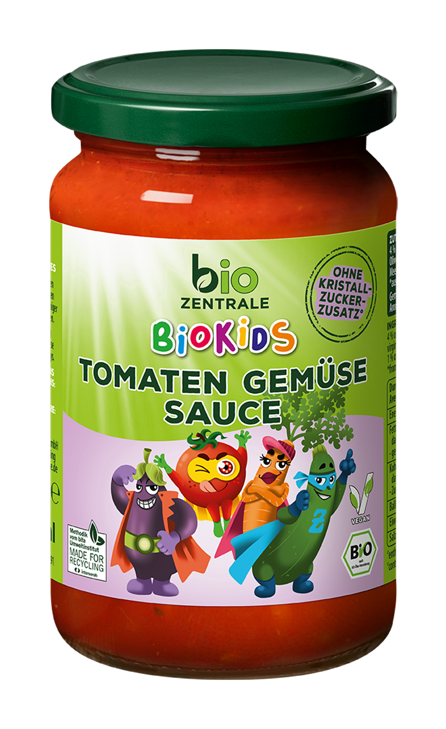 BioKids Tomaten Gemüsesauce