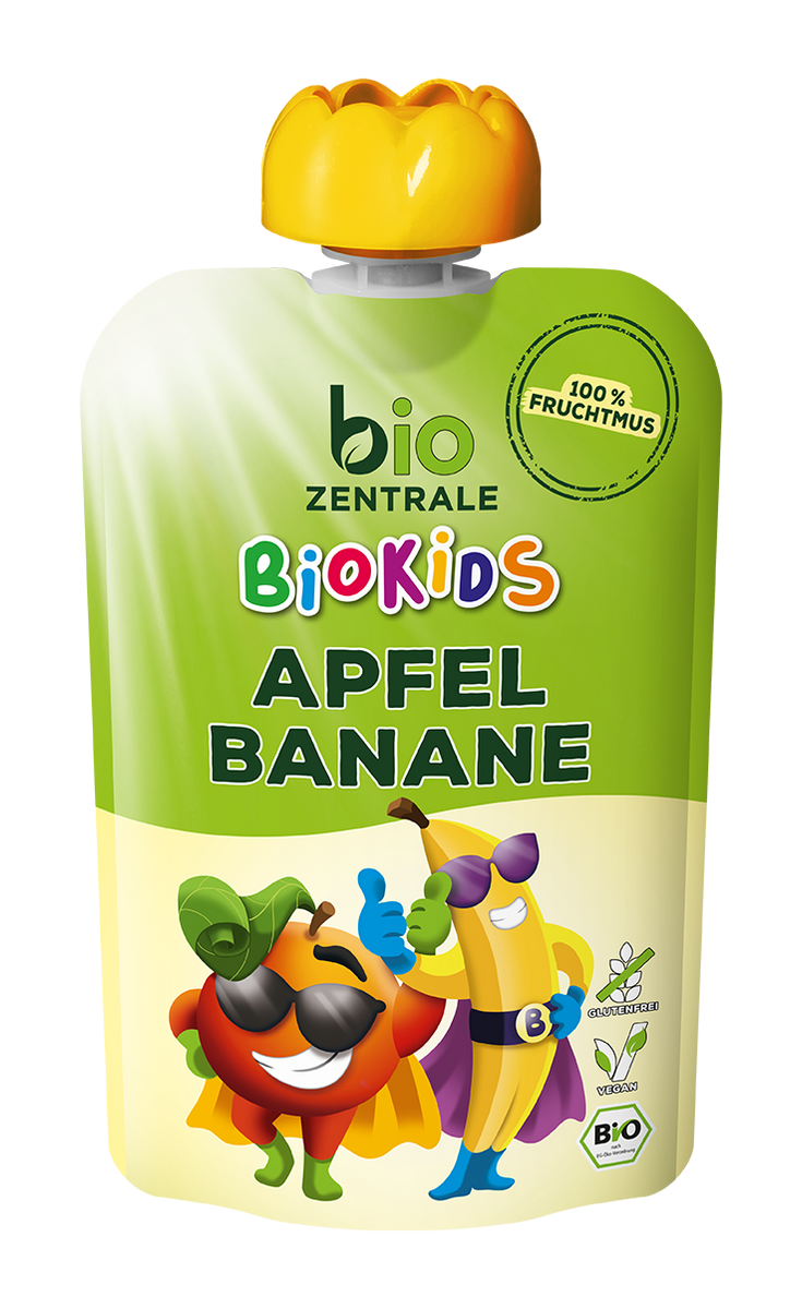 BioKids Fruchtmus Apfel Banane